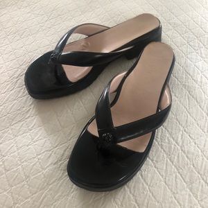 Taryn Rose Tara Patent Leather Sandal